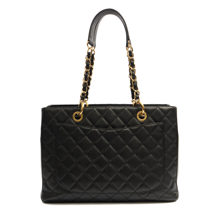 Picture of Chanel Tote Grand Shopping Tote in Black, Leather