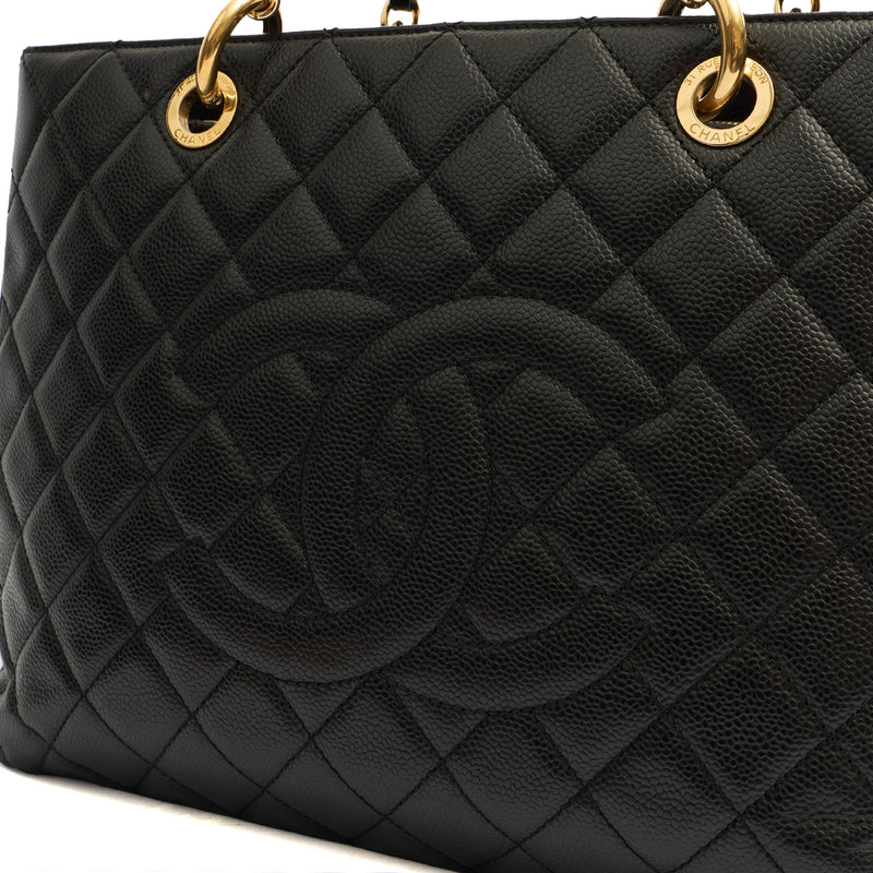 Picture of Chanel Tote Grand Shopping Tote in Black, Leather