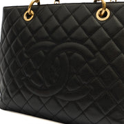 Picture of Chanel Tote Grand Shopping Tote in Black, Leather
