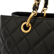 Picture of Chanel Tote Grand Shopping Tote in Black, Leather