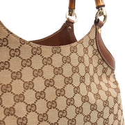 Picture of Gucci Tote Bamboo Shoulder in GG Supreme, GG Canvas