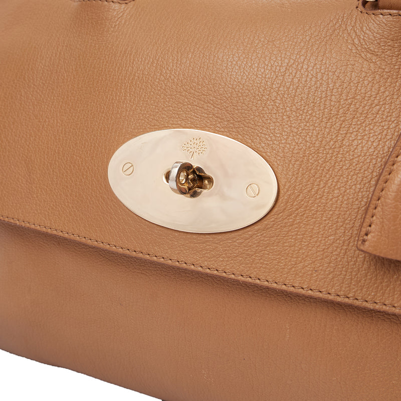 Picture of Mulberry Tote Del Rey in Deer Brown, Calfskin Leather