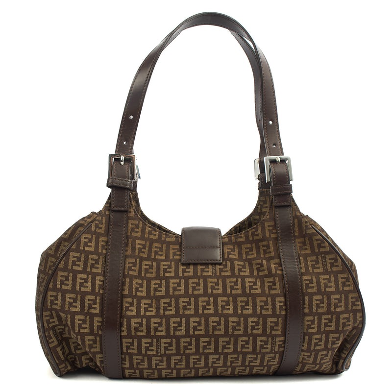 Picture of Fendi Tote Zucca Tote in Zucca FF, Canvas