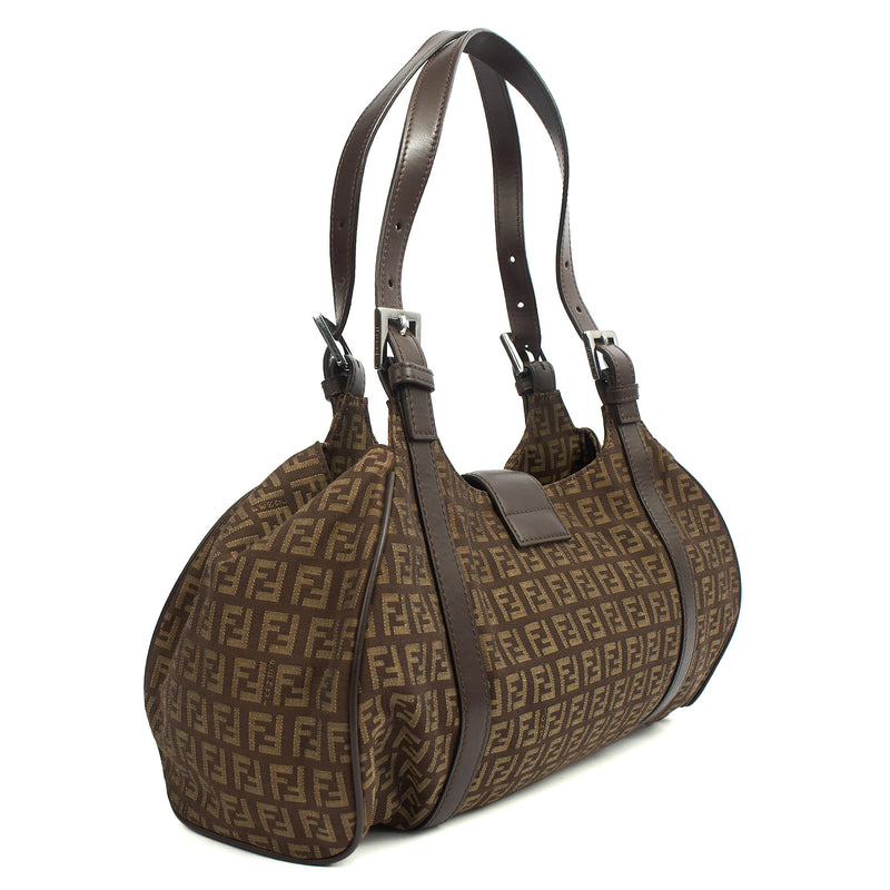 Picture of Fendi Tote Zucca Tote in Zucca FF, Canvas