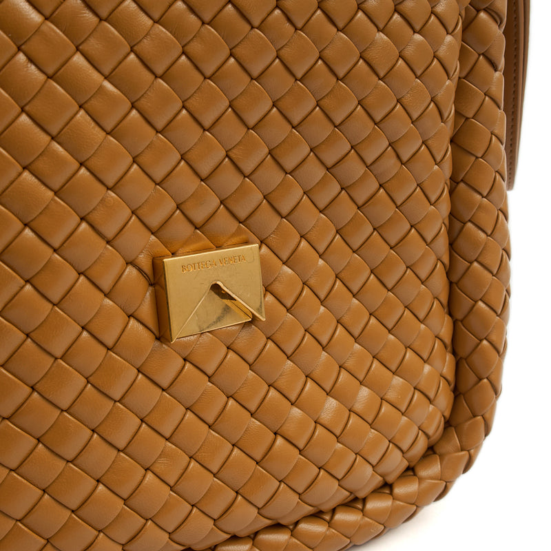 Picture of Bottega Veneta Shoulder Bag Cobble - Small in Brown, Leather