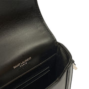 Picture of Saint Laurent Cross Body Victoire Crossbody in Black, Leather