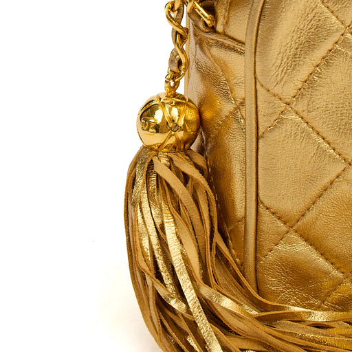 Picture of Chanel Cross Body Vintage Camera Bag  in Metallic, Leather