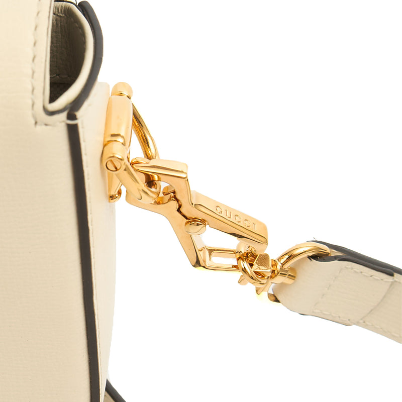 Picture of Gucci Shoulder Bag 1955 Horsebit Shoulder Bag in White, Leather