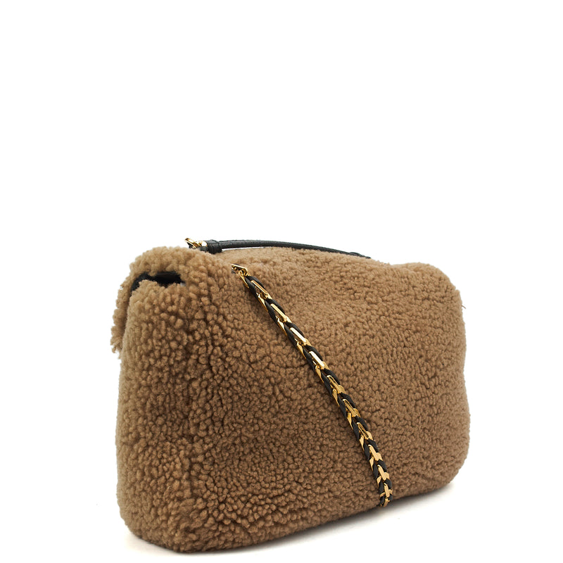 Picture of Fendi Cross Body Baguette in Neutral, Other