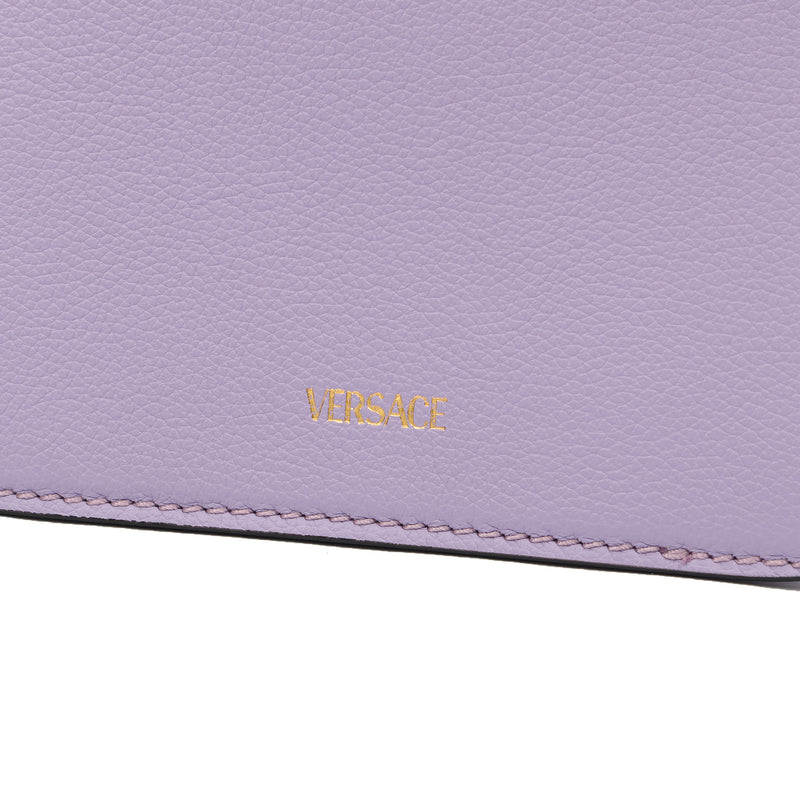 Picture of Versace Cross Body Shoulder Bag in Purple, Leather