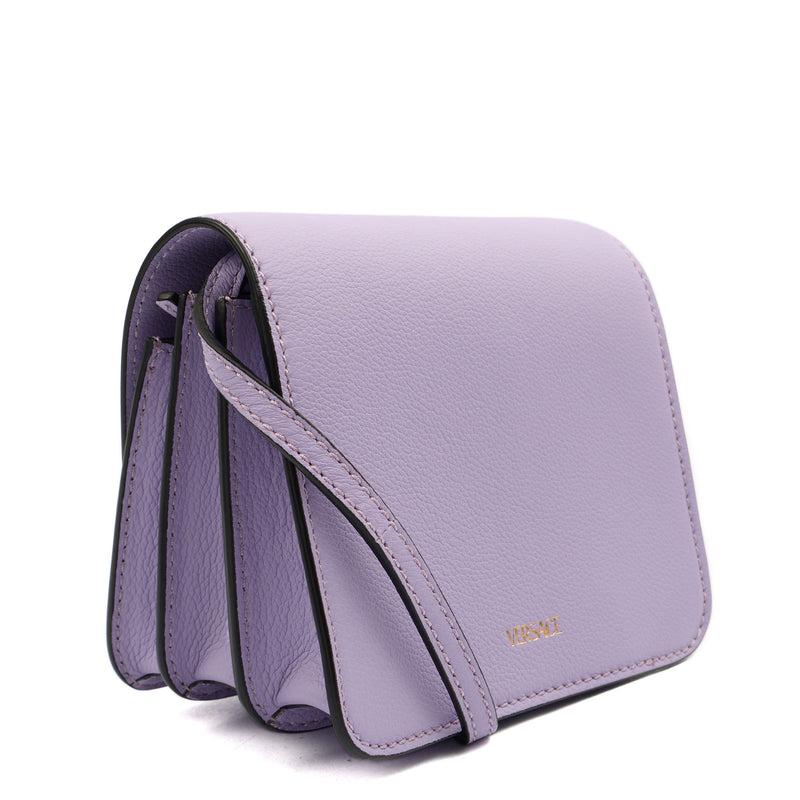 Picture of Versace Cross Body Shoulder Bag in Purple, Leather