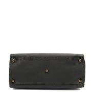Picture of Fendi Tote Selleria Peekaboo in Grey, Leather
