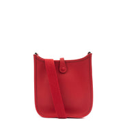 Picture of Hermes Cross Body Evelyne 16 in Rouge Radieux, Clemence Leather