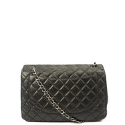 Picture of Chanel Shoulder Bag Classic Single Flap - Maxi in Black, Lambskin Leather
