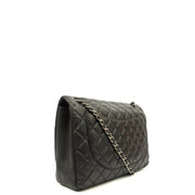 Picture of Chanel Shoulder Bag Classic Single Flap - Maxi in Black, Lambskin Leather