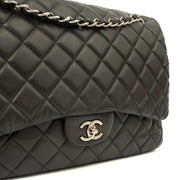 Picture of Chanel Shoulder Bag Classic Single Flap - Maxi in Black, Lambskin Leather
