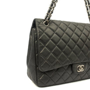 Picture of Chanel Shoulder Bag Classic Single Flap - Maxi in Black, Lambskin Leather