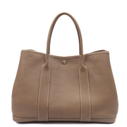 Picture of Hermes Tote Garden Party 30 in Etoupe, Negonda Leather