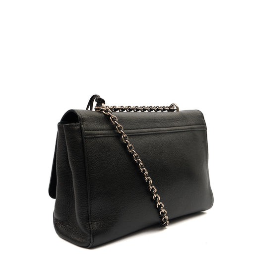Picture of Mulberry Cross Body Lily - Large in Black, Leather
