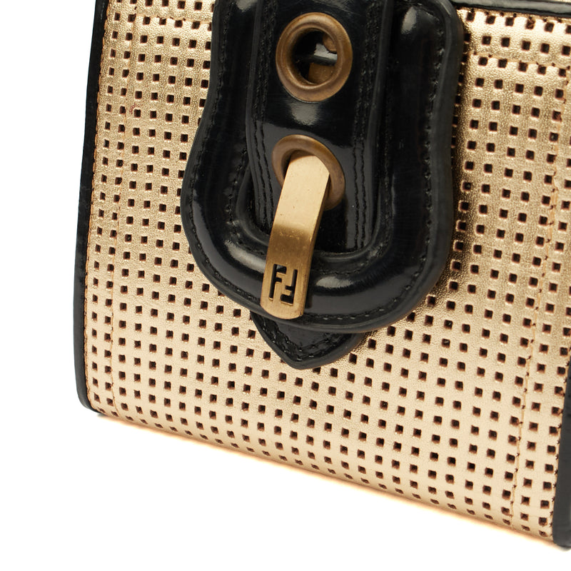 Picture of Fendi Wallet B Bag in Metallic, Leather