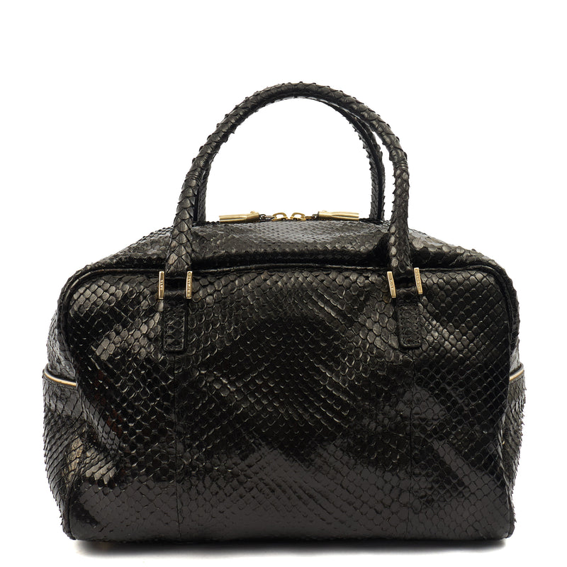 Picture of Anya Hindmarch Shoulder Bag Shoulder Bag in Black, Exotic Effect Leather