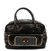 Picture of Anya Hindmarch Shoulder Bag Shoulder Bag in Black, Exotic Effect Leather