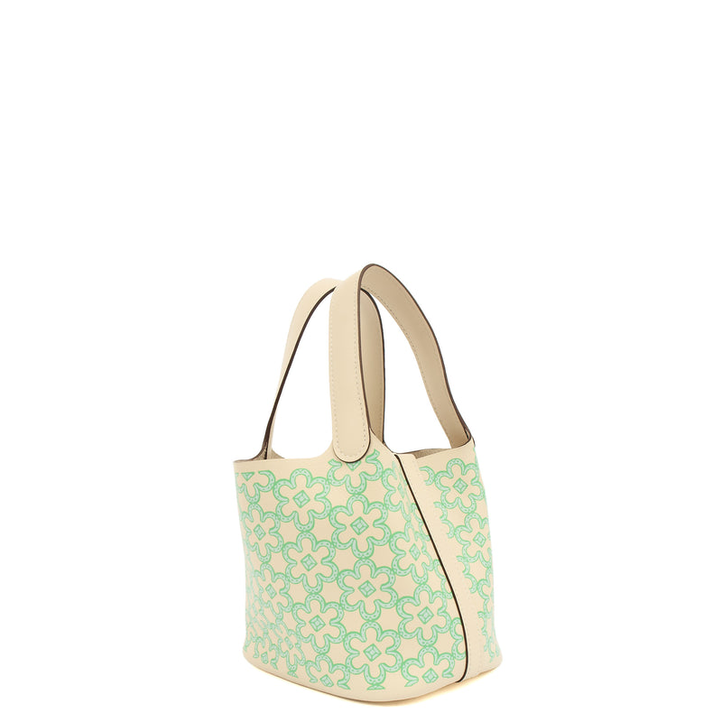 Picture of Hermes Mini Bag Picotin - Micro in Nata, Swift (Gulli35) Leather