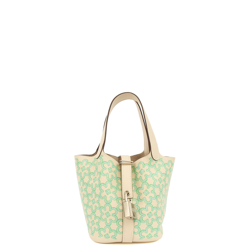 Picture of Hermes Mini Bag Picotin - Micro in Nata, Swift (Gulli35) Leather