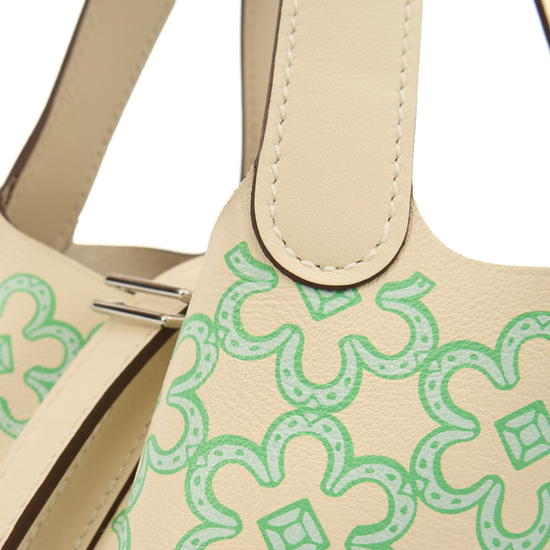 Picture of Hermes Mini Bag Picotin - Micro in Nata, Swift (Gulli35) Leather
