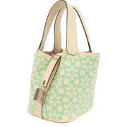 Picture of Hermes Mini Bag Picotin - Micro in Nata, Swift (Gulli35) Leather
