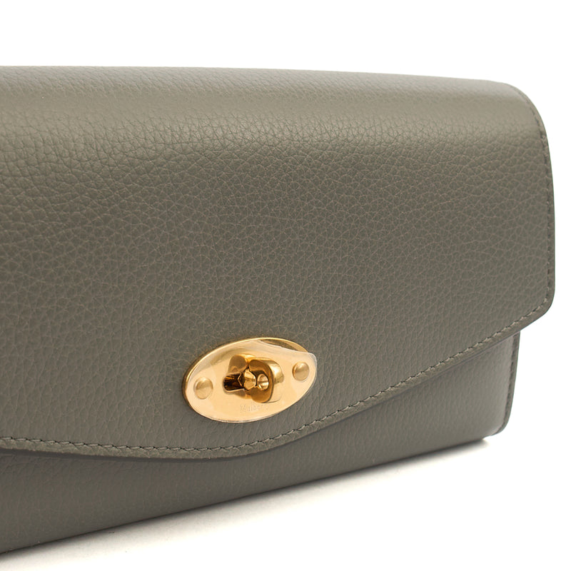 Picture of Mulberry Wallet Darley Wallet in Grey, Calfskin Leather
