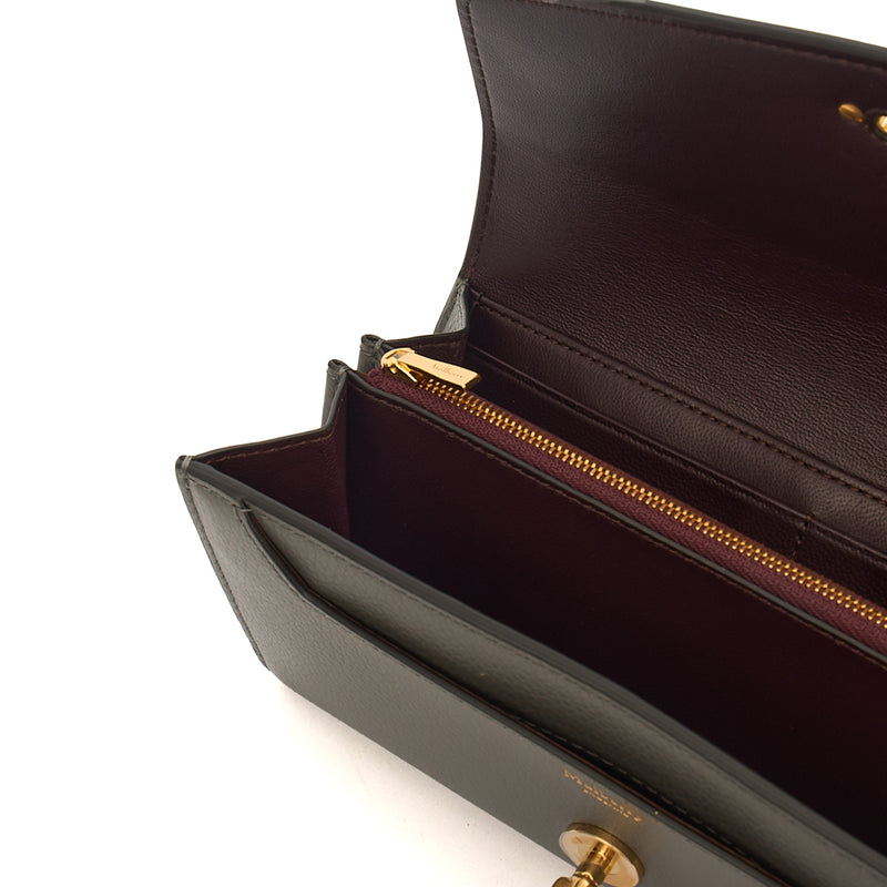 Picture of Mulberry Wallet Darley Wallet in Grey, Calfskin Leather