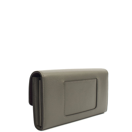 Picture of Mulberry Wallet Darley Wallet in Grey, Calfskin Leather