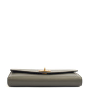 Picture of Mulberry Wallet Darley Wallet in Grey, Calfskin Leather