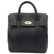 Picture of Mulberry Backpack Bayswater Backpack in Black, Calfskin Leather