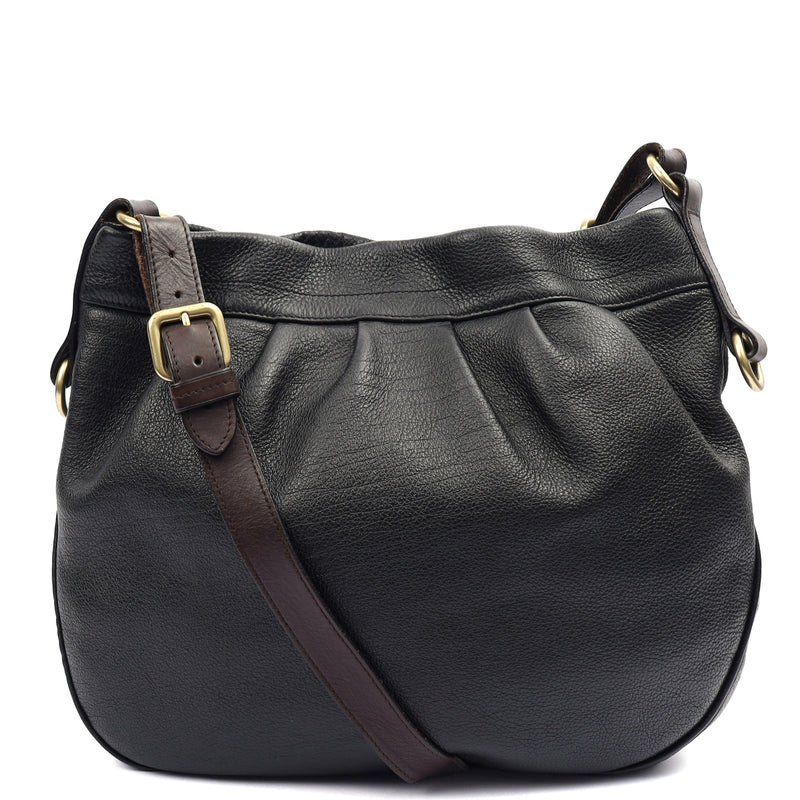 Picture of Mulberry Tote Mitzy Hobo in Black, Calfskin Leather