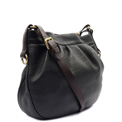 Picture of Mulberry Tote Mitzy Hobo in Black, Calfskin Leather