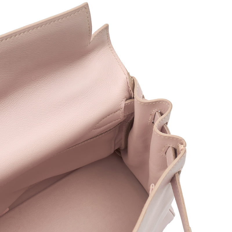 Picture of Hermes Top Handle Kelly 28 in Rose Dragee, Swift (Gulli35) Leather