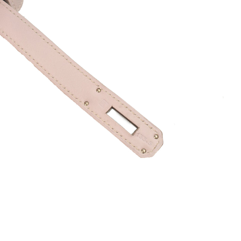Picture of Hermes Top Handle Kelly 28 in Rose Dragee, Swift (Gulli35) Leather