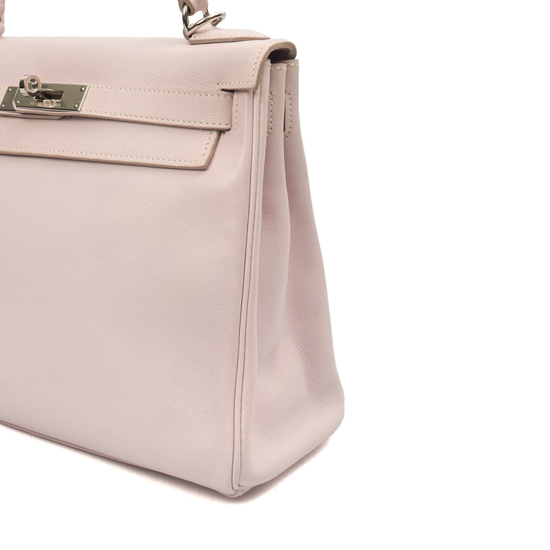 Picture of Hermes Top Handle Kelly 28 in Rose Dragee, Swift (Gulli35) Leather
