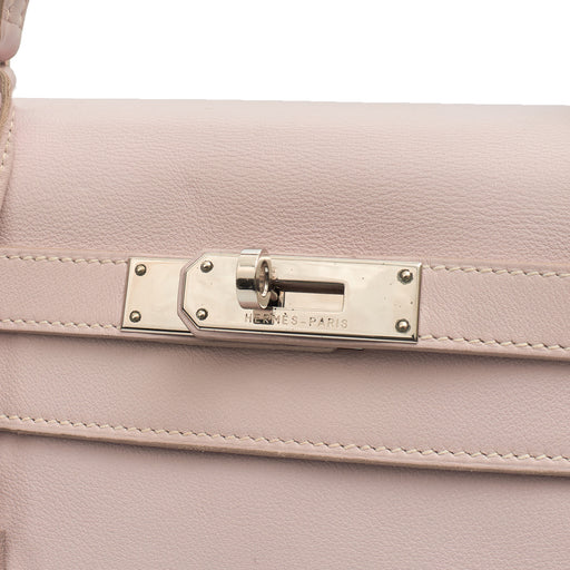 Picture of Hermes Top Handle Kelly 28 in Rose Dragee, Swift (Gulli35) Leather