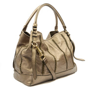 Picture of Burberry Tote Shoulder Bag in Metallic, Leather
