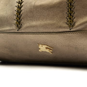 Picture of Burberry Tote Shoulder Bag in Metallic, Leather