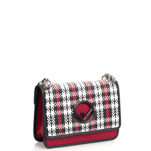 Picture of Fendi Shoulder Bag Kan I F Wallet On Chain in Multi, Leather