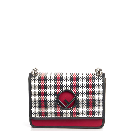 Picture of Fendi Shoulder Bag Kan I F Wallet On Chain in Multi, Leather