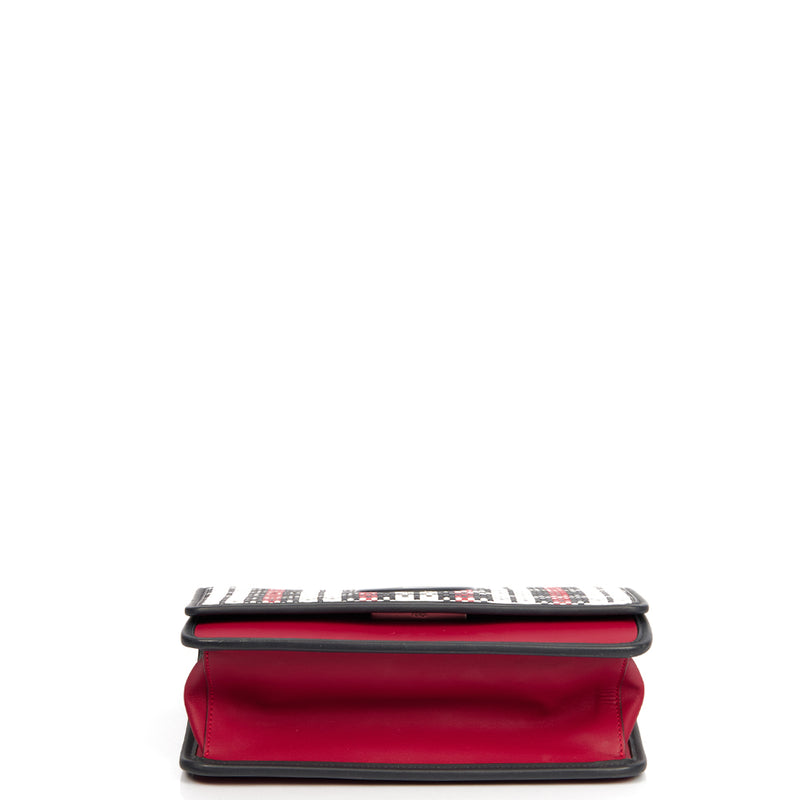 Picture of Fendi Shoulder Bag Kan I F Wallet On Chain in Multi, Leather