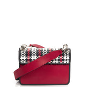 Picture of Fendi Shoulder Bag Kan I F Wallet On Chain in Multi, Leather