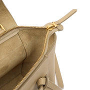 Picture of Celine Top Handle Belt Bag Mini in Cream, Box Calfskin