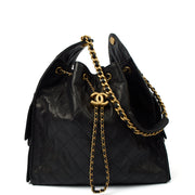 Picture of Chanel Shoulder Bag Chanel 25 - Medium in Black, Calfskin Leather