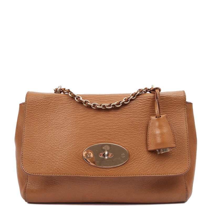 Picture of Mulberry Shoulder Bag Lily - Large in Oak, Calfskin Leather
